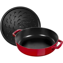 Staub Bräter Mit Chistera Drop-Structure 28 Cm, Gusseisen -STAUB Küche 40511 474 0 2
