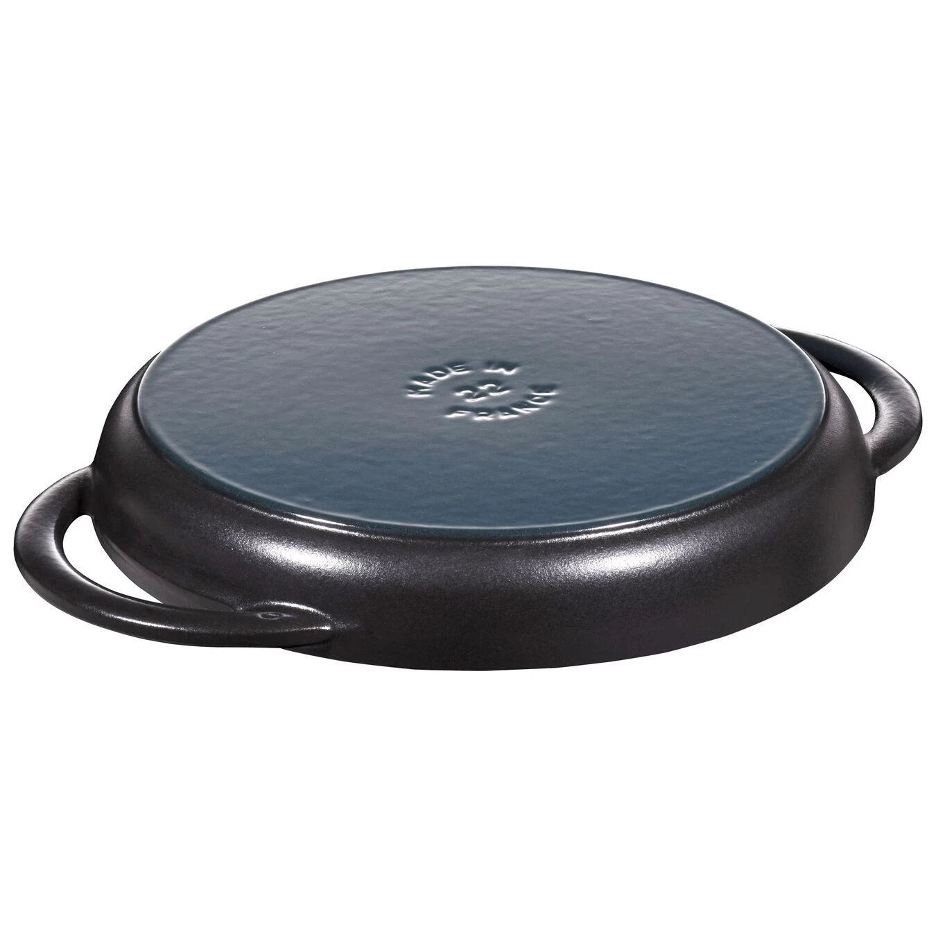 Staub Pure Grill 23 Cm, Rund, Schwarz, Gusseisen 2 Staub Pure Grill 23 Cm, Rund, Schwarz, Gusseisen – Bild 2