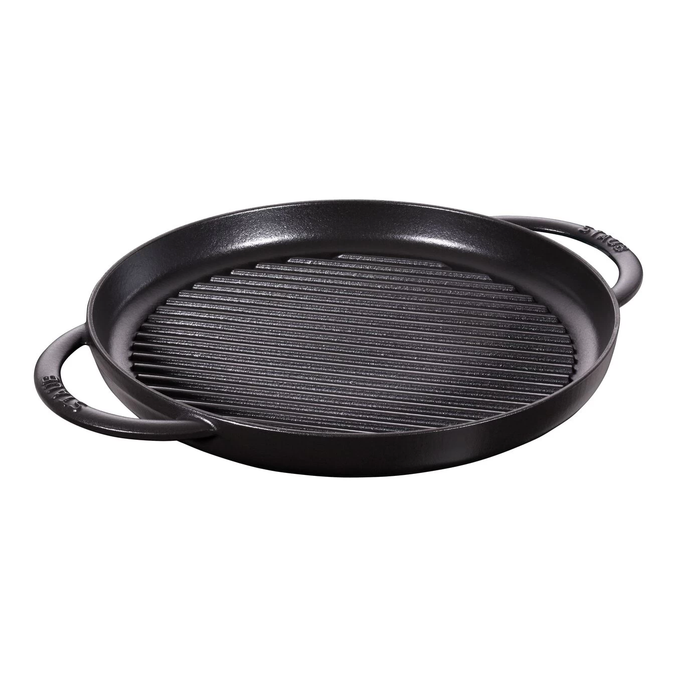 Staub Pure Grill 30 Cm, Rund, Schwarz, Gusseisen 1 Staub Pure Grill 30 Cm, Rund, Schwarz, Gusseisen