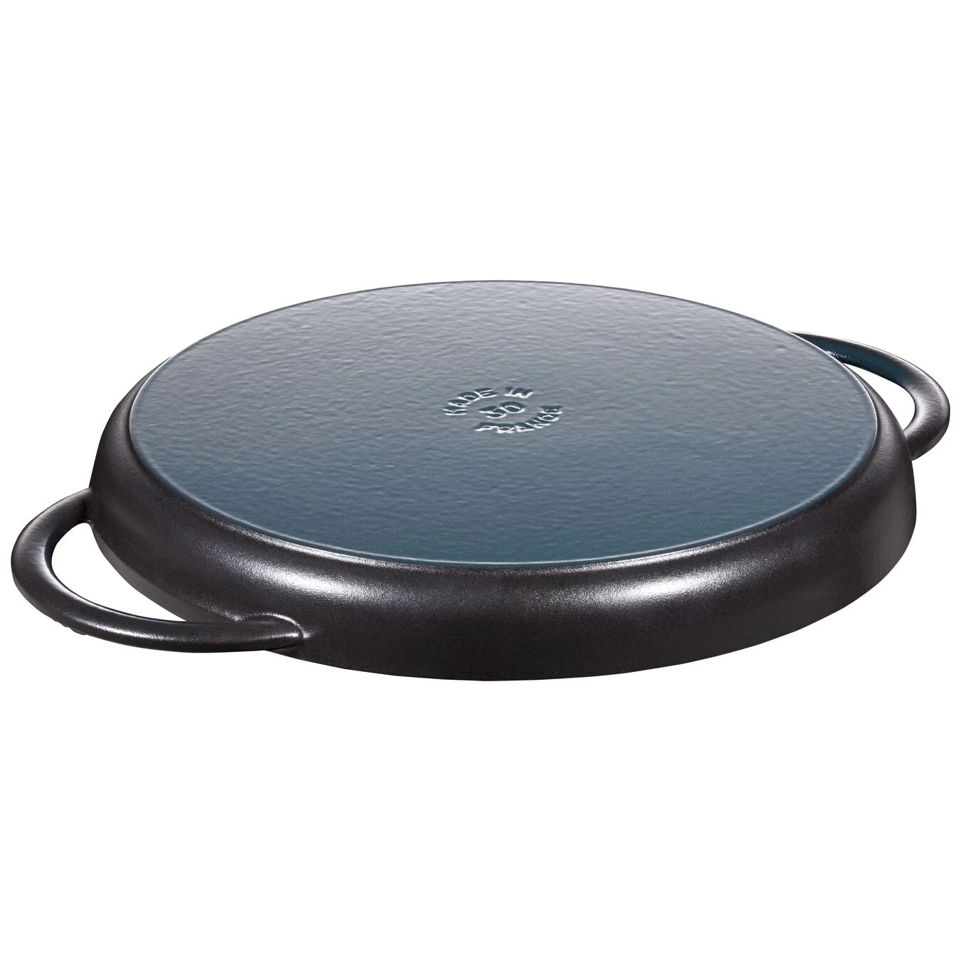 Staub Pure Grill 30 Cm, Rund, Schwarz, Gusseisen 2 Staub Pure Grill 30 Cm, Rund, Schwarz, Gusseisen – Bild 2
