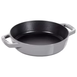 Staub Bratpfanne Mit 2 Griffen 20 Cm, Gusseisen, Graphit-Grau
