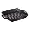 Staub Grillpfanne 28 X 28 Cm, Gusseisen, Schwarz