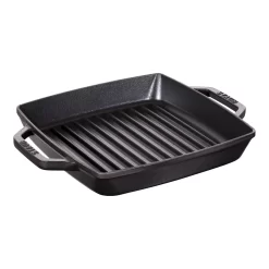 Staub Grillpfanne 23 X 23 Cm, Gusseisen, Schwarz