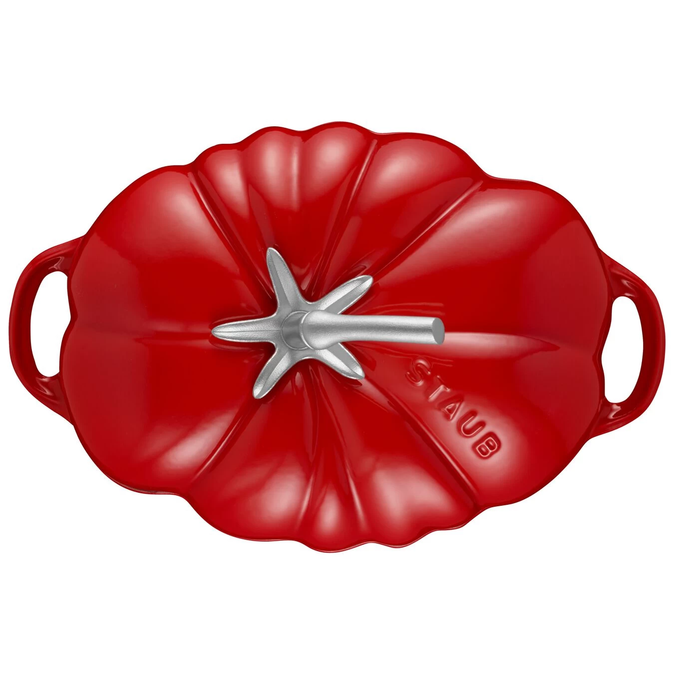 Staub Cocotte 25 Cm, Tomate, Kirsch-Rot, Gusseisen 2 Staub Cocotte 25 Cm, Tomate, Kirsch-Rot, Gusseisen – Bild 2