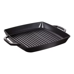 Staub Grillpfanne 33 X 33 Cm, Gusseisen, Schwarz