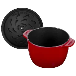 Staub Reis-Cocotte 16 Cm, Rund, Kirsch-Rot, Gusseisen 8 Staub Reis-Cocotte 16 Cm, Rund, Kirsch-Rot, Gusseisen -STAUB Küche 40511 828 0 4