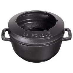 Staub Fondue Set 18 Cm, Schwarz 8 Staub Fondue Set 18 Cm, Schwarz -STAUB Küche 40511 971 0 1