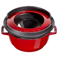 Staub Fondue Set 16 Cm, Kirsch-Rot 10 Staub Fondue Set 16 Cm, Kirsch-Rot -STAUB Küche 40511 973 0 1