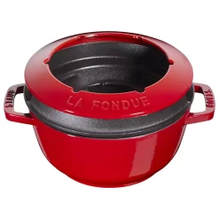Staub Fondue Set, 18cm, Kirschrot Innen Cremefarben 18 Cm, Kirsch-Rot 9 Staub Fondue Set, 18cm, Kirschrot Innen Cremefarben 18 Cm, Kirsch-Rot -STAUB Küche 40511 974 0 4
