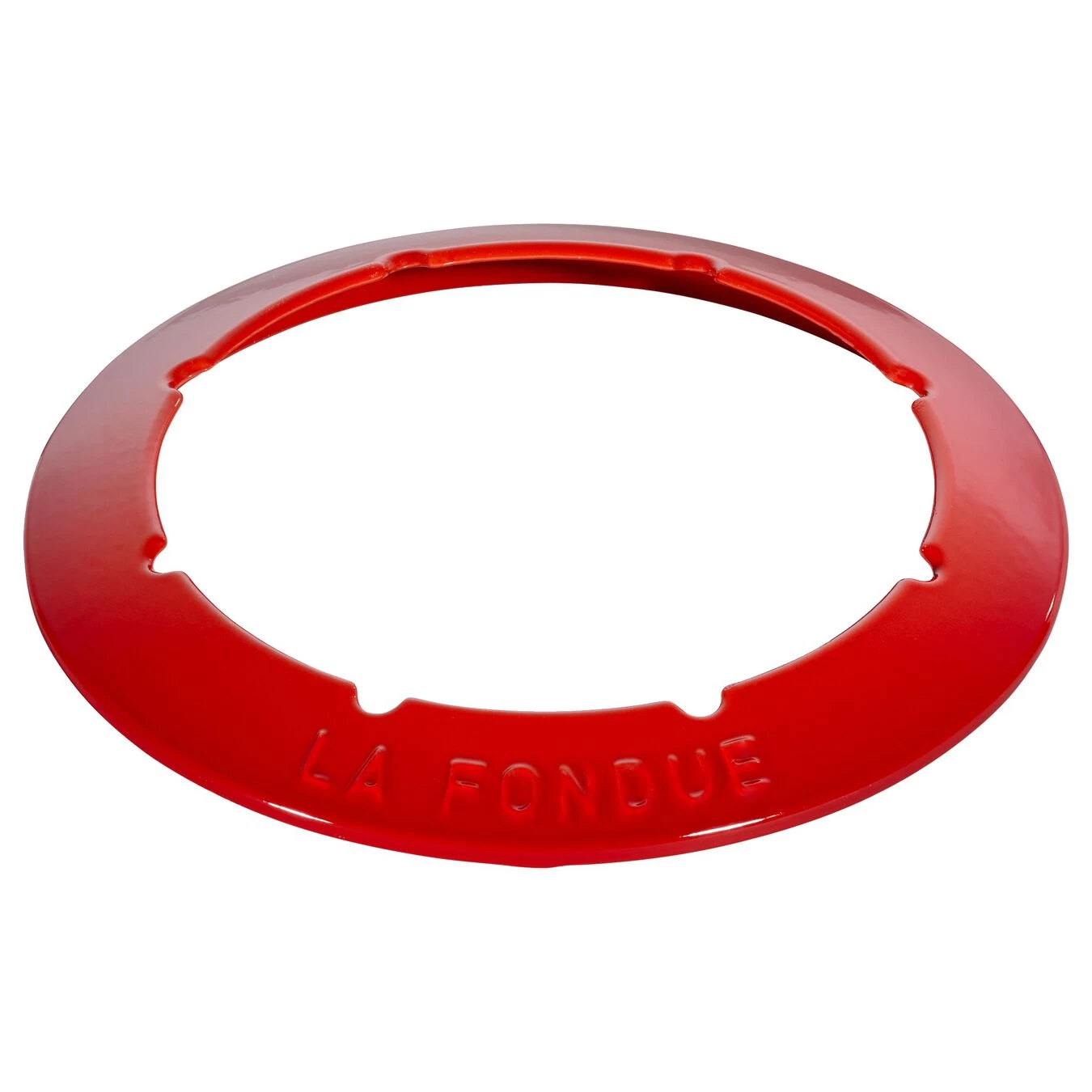 Staub Fondue Set, 18cm, Kirschrot Innen Cremefarben 18 Cm, Kirsch-Rot 4 Staub Fondue Set, 18cm, Kirschrot Innen Cremefarben 18 Cm, Kirsch-Rot – Bild 4