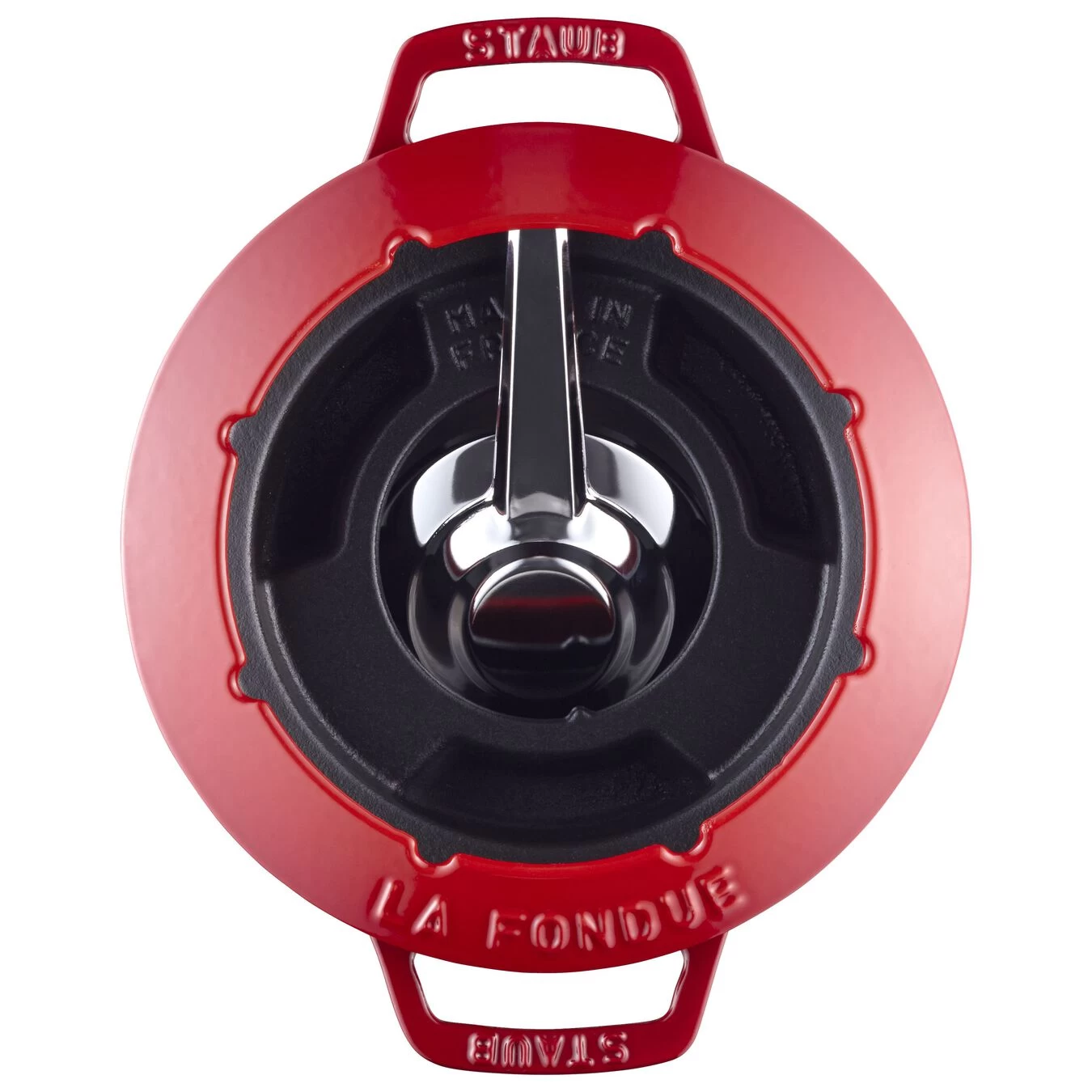 Staub Fondue Set 20 Cm, Kirsch-Rot 6 Staub Fondue Set 20 Cm, Kirsch-Rot – Bild 6