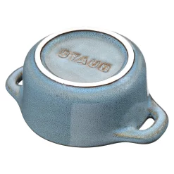 Staub Mini Cocotte 10 Cm, Rund, Antik-Türkis, Keramik 9 Staub Mini Cocotte 10 Cm, Rund, Antik-Türkis, Keramik -STAUB Küche 40512 000 0 5