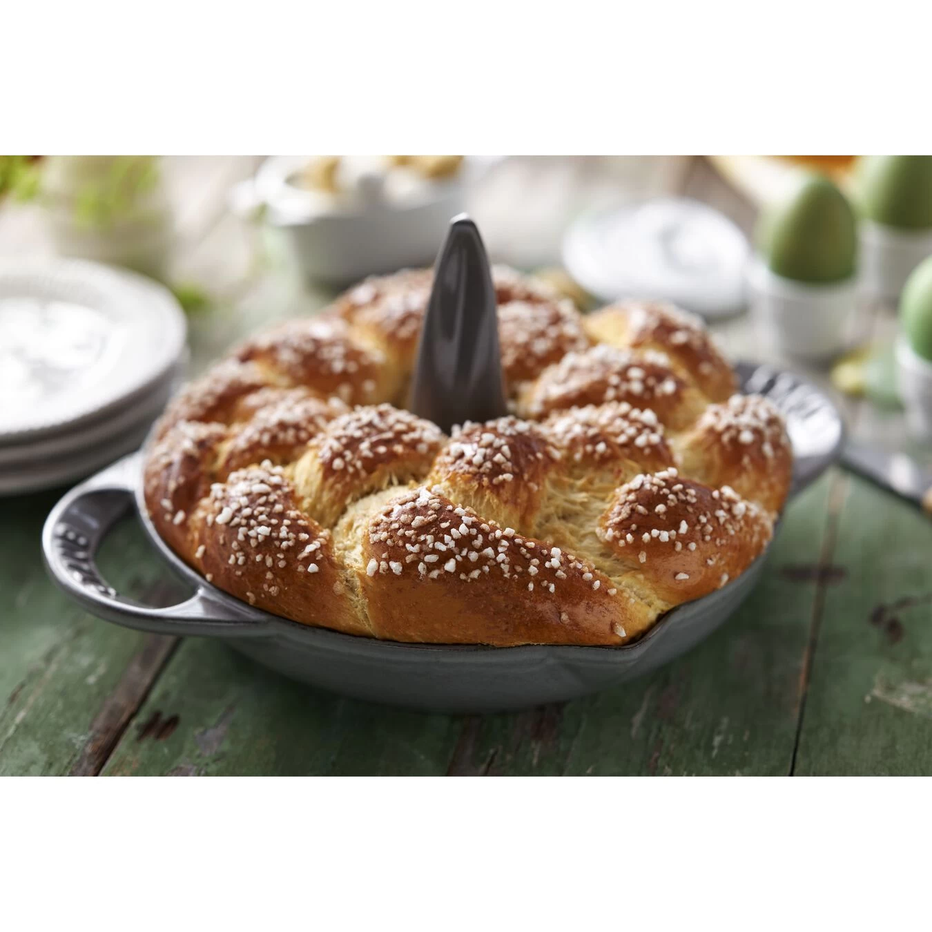 Staub Bräter 24 Cm, Gusseisen, Graphit-Grau 5 Staub Bräter 24 Cm, Gusseisen, Graphit-Grau – Bild 5