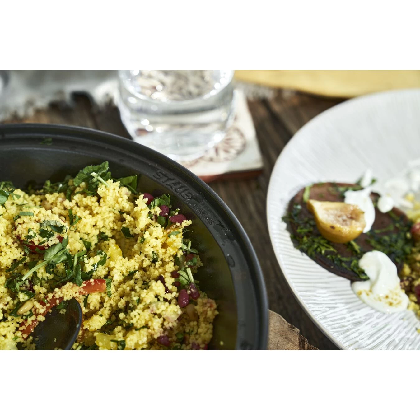 Staub Tajine 28 Cm, Gusseisen, Cream 4 Staub Tajine 28 Cm, Gusseisen, Cream – Bild 4