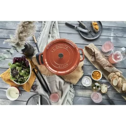 Staub Cocotte 28 Cm, Rund, Zimt, Gusseisen 11 Staub Cocotte 28 Cm, Rund, Zimt, Gusseisen -STAUB Küche 424418897