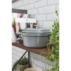 Staub Cocotte 16 Cm, Rund, Graphit-Grau, Gusseisen 9 Staub Cocotte 16 Cm, Rund, Graphit-Grau, Gusseisen -STAUB Küche 750032229