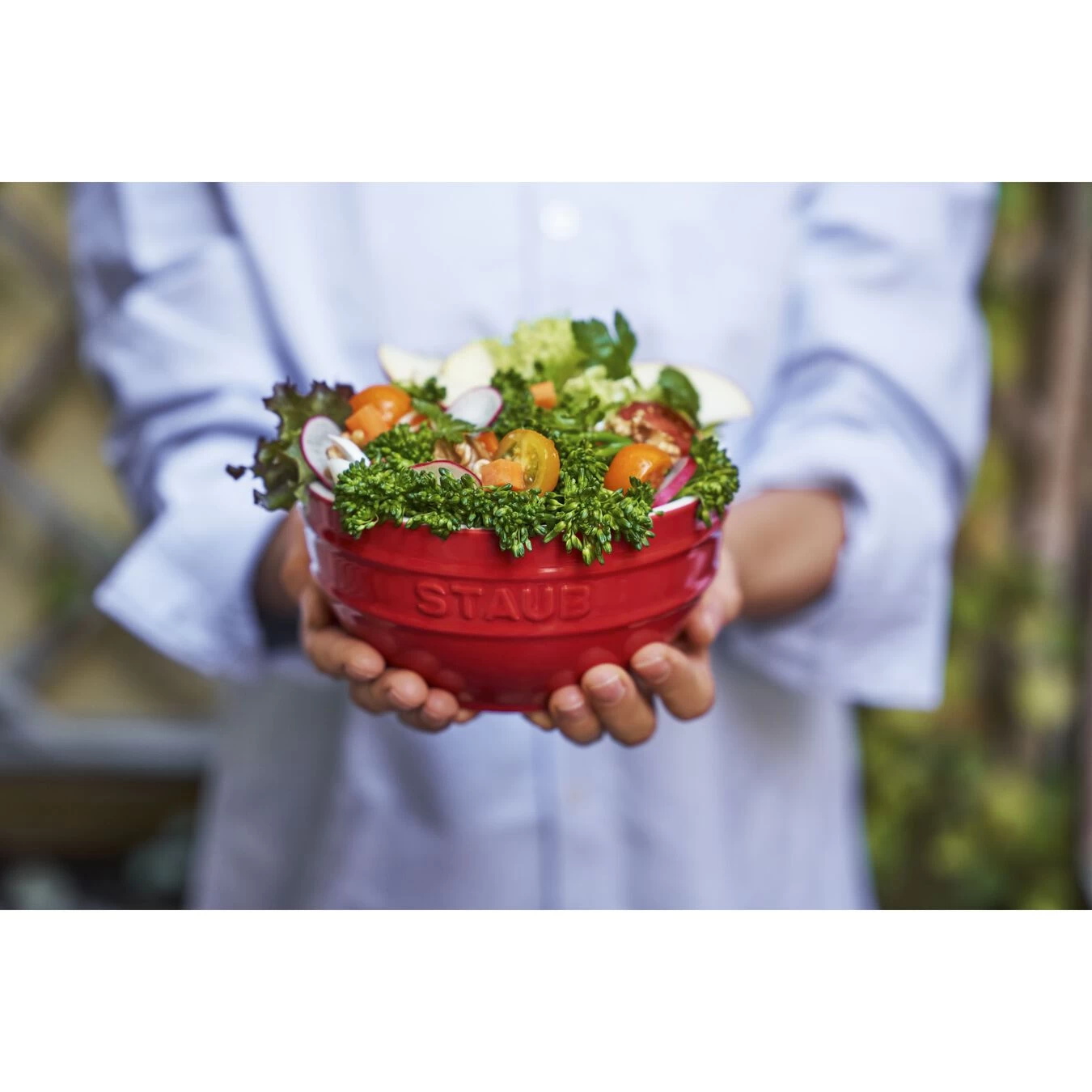 Staub Schüssel 14 Cm, Keramik, Kirsch-Rot 2 Staub Schüssel 14 Cm, Keramik, Kirsch-Rot – Bild 2