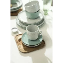 Staub Teller Flach 15 Cm, Keramik, Salbeigrün 9 Staub Teller Flach 15 Cm, Keramik, Salbeigrün -STAUB Küche 750044303