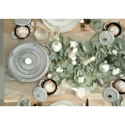 Staub Cocotte 26 Cm, Rund, Graphit-Grau, Gusseisen 11 Staub Cocotte 26 Cm, Rund, Graphit-Grau, Gusseisen -STAUB Küche 750047422