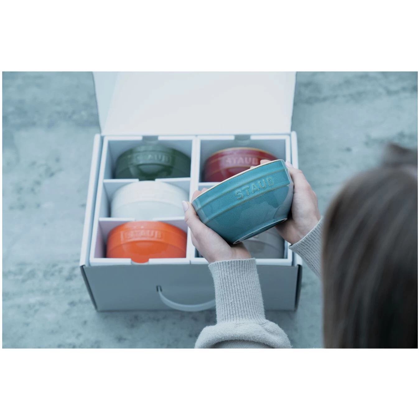 Staub Schüsselset Regenbogen 6-tlg 5 Staub Schüsselset Regenbogen 6-tlg – Bild 5